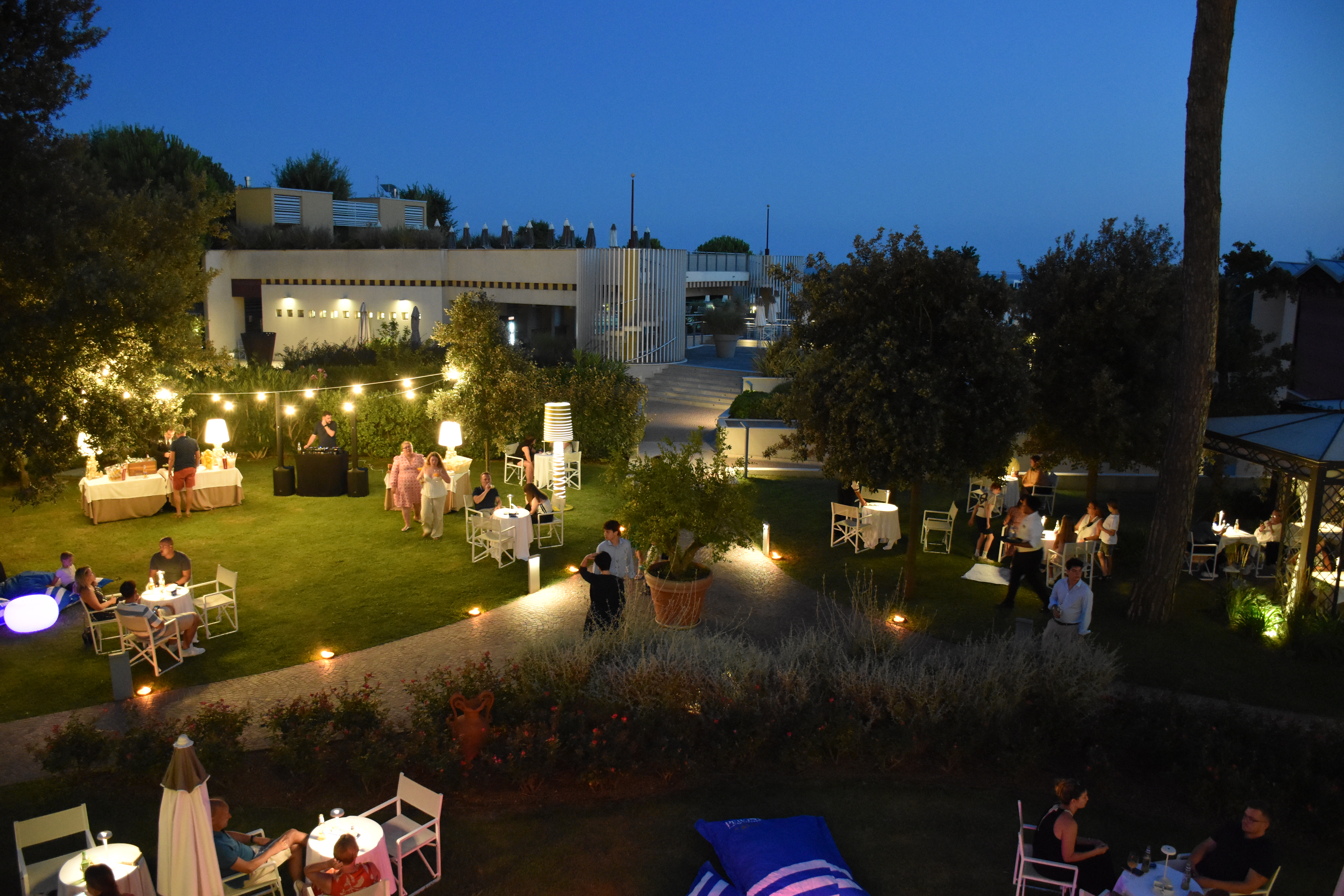 Evento estivo giardino Laguna Park Hotel