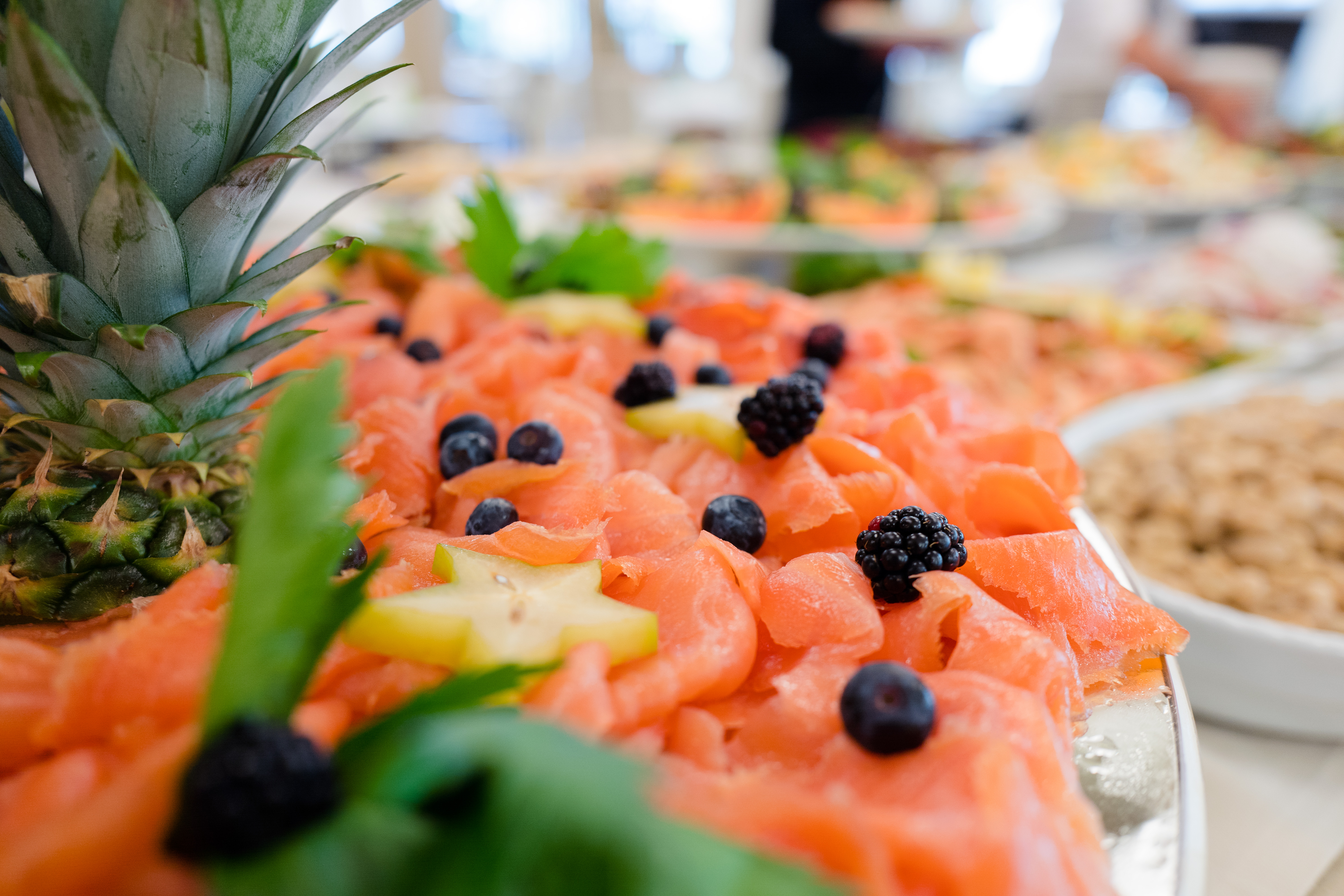 Buffet di pesce Laguna Park Hotel