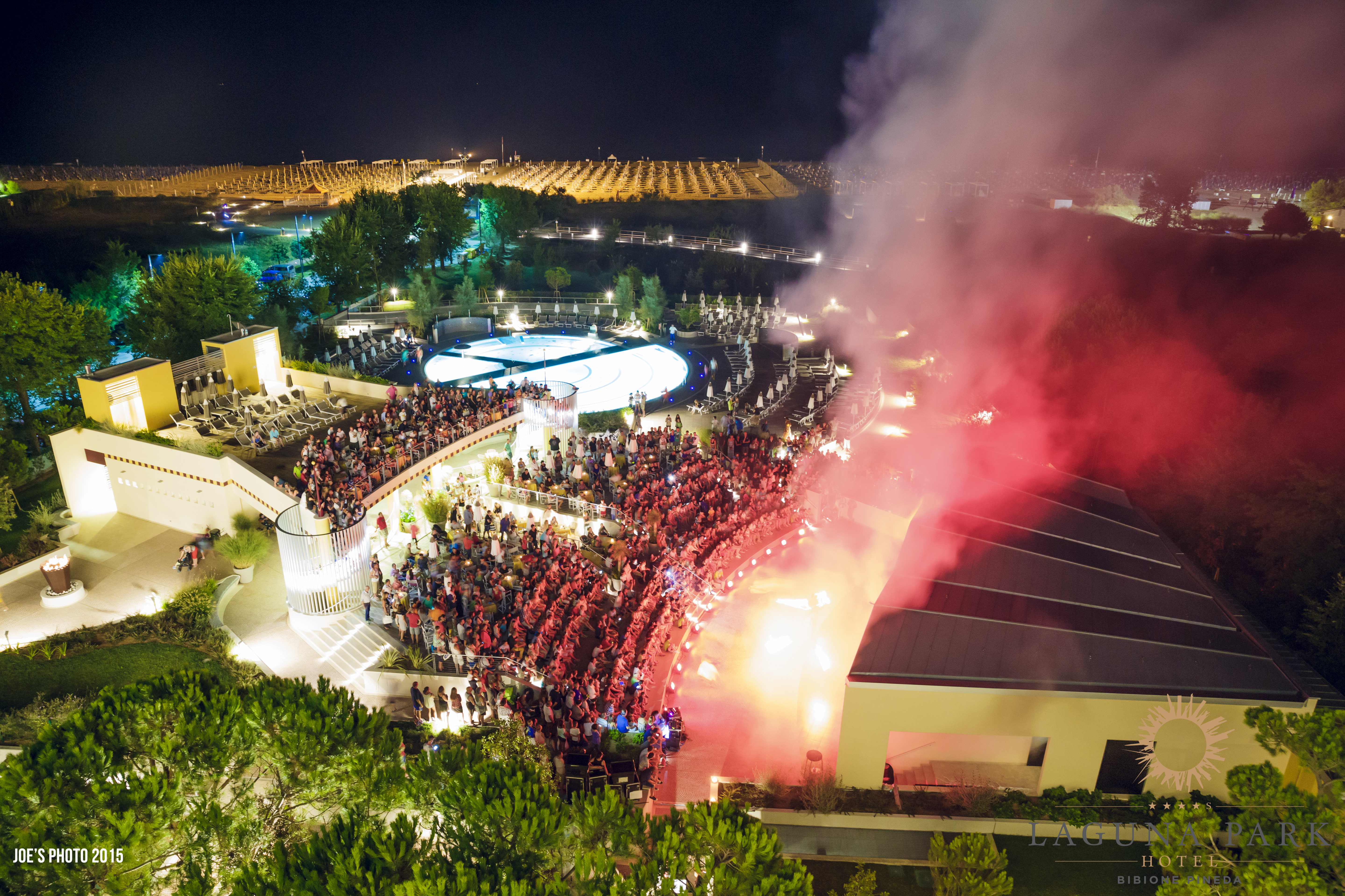 Spettacolo anfiteatro Laguna Park Hotel
