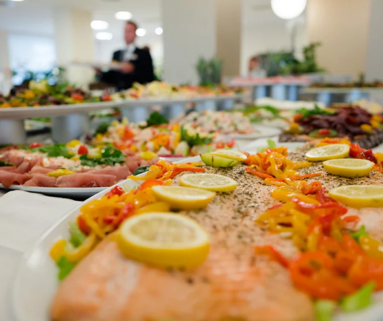 Piatti ristorante di pesce Hemingway a Bibione Pineda